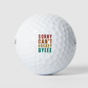 Funny Hockey Golf Balls