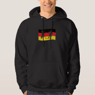 Funny Hockey Hobby Sport Motif With Saying As Ice Hoodie