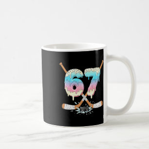 Funny Hockey Ice 67 Melting Ice Cream Gen Alpha Me Coffee Mug
