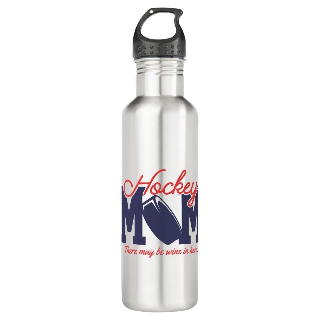 Funny Hockey Mum  710 Ml Water Bottle (Front)