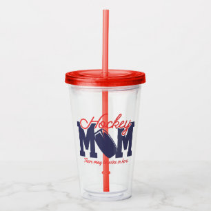 Funny Hockey Mum Acrylic Tumbler