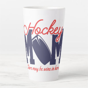 Funny Hockey Mum Latte Mug