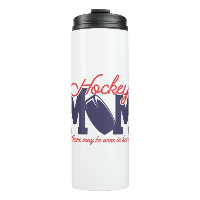 Funny Hockey Mum  Thermal Tumbler (Front)