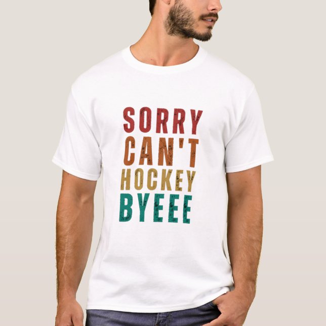 Funny Hockey T-Shirt (Front)