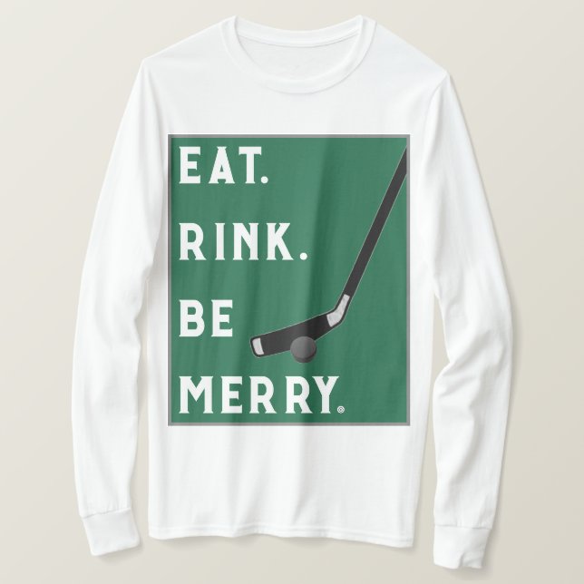 Funny Hockey T-Shirt (Design Front)