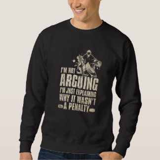 Funny Hockey Tee Cool Gag Novelty Graphic