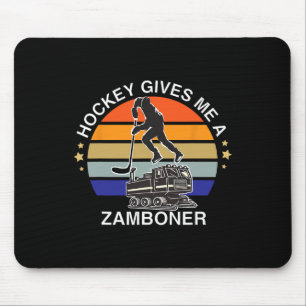 Funny Hockey Zamboner Lover Boys Girls Men Women Mouse Mat