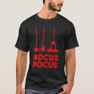 Funny Hocus Pocus Gift Kids Men Women Cool Vacuum T-Shirt