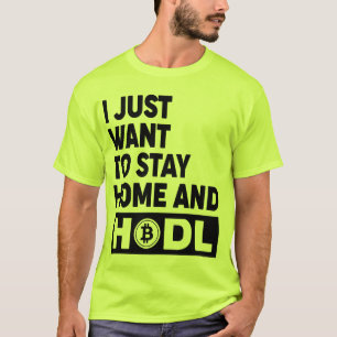 Funny Hodl Bitcoin Crypto Gift Shirt (two-sided)