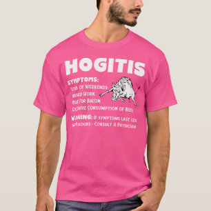 Funny Hog Hunting Sarcastic Hawg Dog Idea T-Shirt
