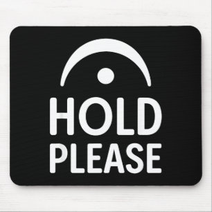 Funny Hold Please Fermata Symbol Music Theory Band Mouse Mat
