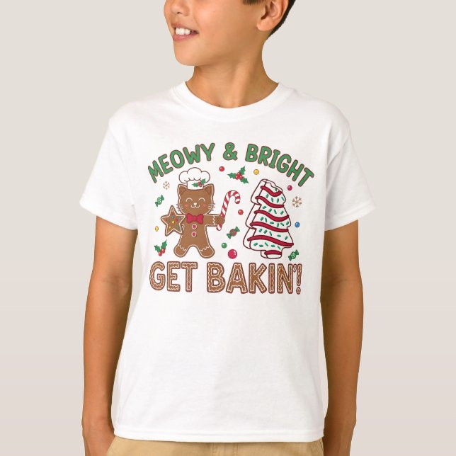 Funny Holiday Baking Tee" T-Shirt (Front)