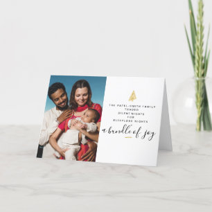 Funny Holiday Birth Announcement