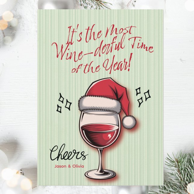 Funny  holiday card (Spread cheer with this funny holiday card – perfect for laughs, smiles, and festive greetings!)