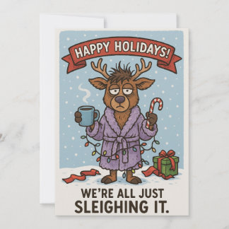 Funny Holiday Card.  Card