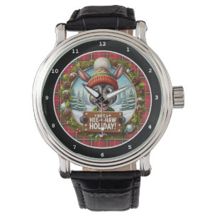 Funny Holiday Donkey Christmas  Watch