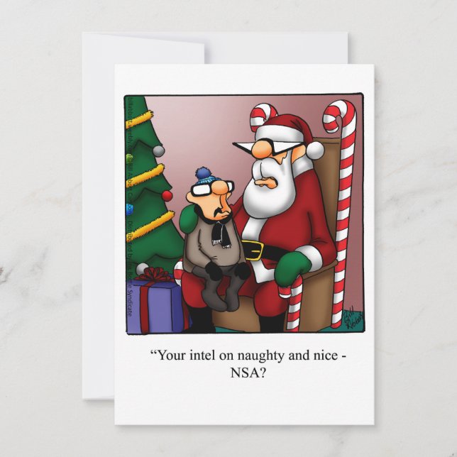 Funny Holiday Party Invitations (Front)