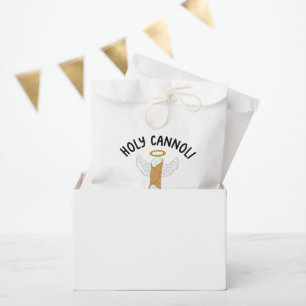 Funny Holy Cannoli Italian Themed Custom Message Favour Bags