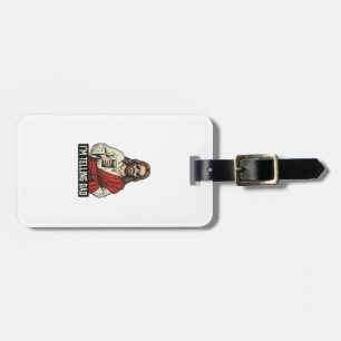 Funny Holy Father Coffee Vintage Engraving Shirt D Luggage Tag
