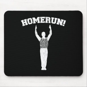 Funny Homerun Shirt Mixed Up Sports Baseball Footb Mouse Mat