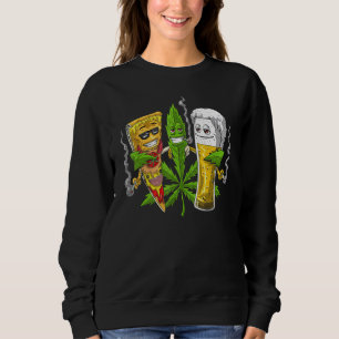 Funny Homies For Life Weed 3 Sweatshirt