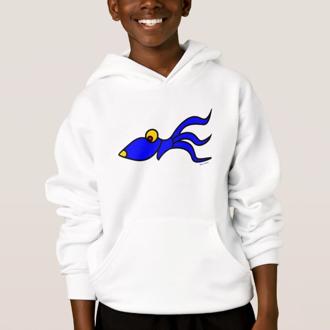 funny  hoodies octopus (Front)