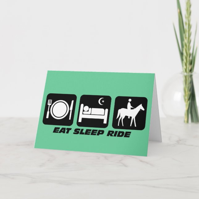 Funny horse card (Front)