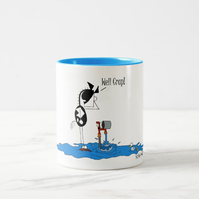 Funny Horse Cartoon Mug (Center)