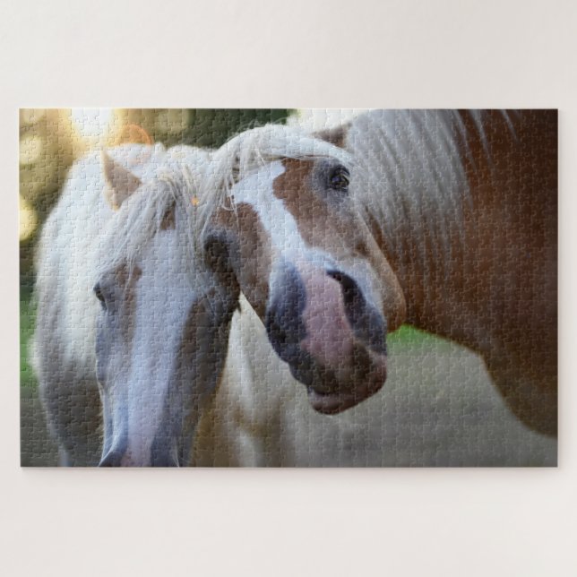 Funny Horse Friends Jigsaw Puzzle (Horizontal)