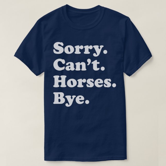 Funny Horse Gift for Men Women Boys or Girls T-Shirt (Design Front)