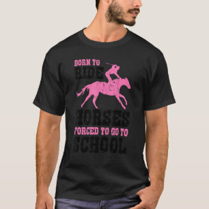 Funny Horse  Graphic For Girls And Boys Horse Fan T-Shirt