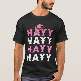 Funny Horse Hayy Southern Cowgirl funny T-Shirt