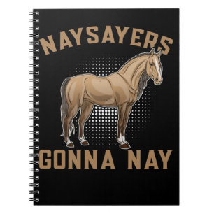 Funny Horse Humour Riding Pony Love Notebook