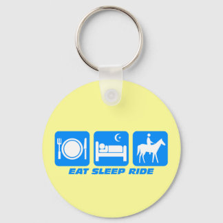 Funny horse key ring