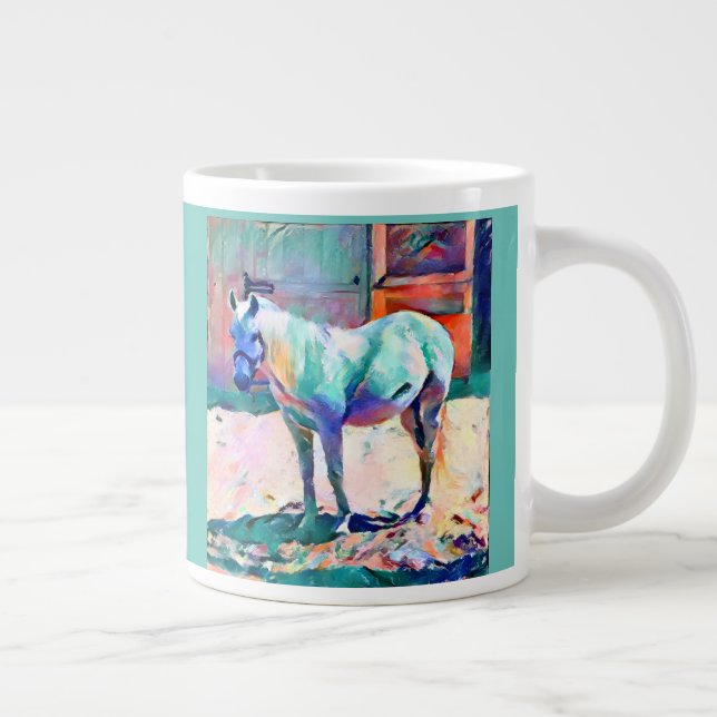 Funny Horse Large Mug (Right)