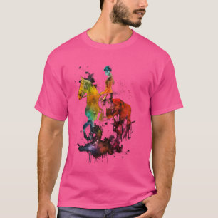 Funny Horse Lover Horseback Riding Equestrian Grap T-Shirt