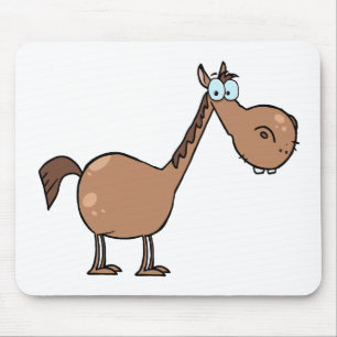 Funny Horse Mouse Mat