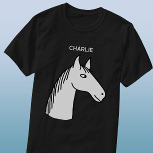 Funny Horse Personalised T-Shirt