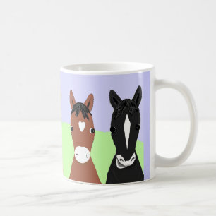 Funny horse posters, Bleached or palomino Coffee Mug