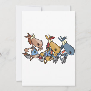 funny horse racing cartoon