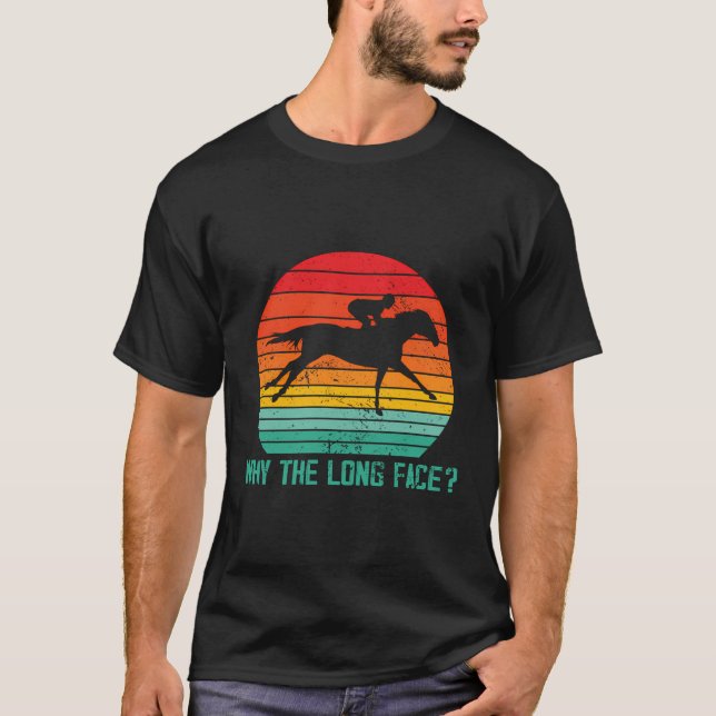 Funny Horse Racing Derby Race Owner Lover T-Shirt (Front)