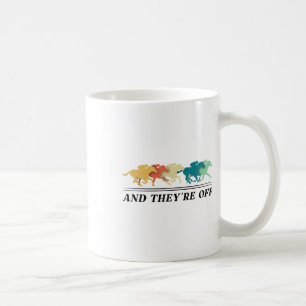 Funny Horse Racing Jockey Racer Der6 Coffee Mug