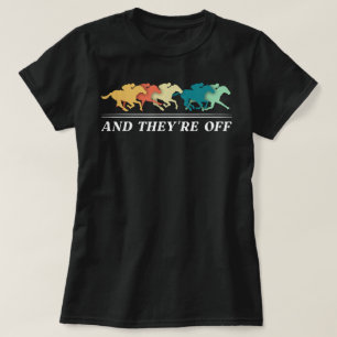 Funny Horse Racing Jockey Racer Derby Rider Track T-Shirt