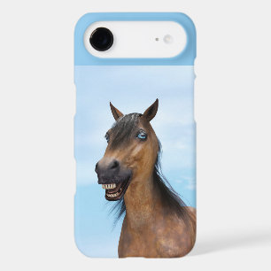 Funny Horse Smile Portrait Art