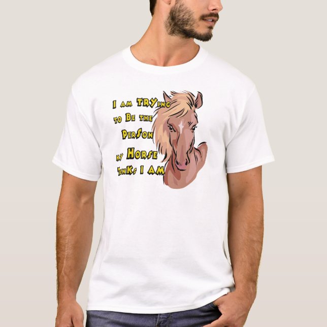 Funny Horse T-Shirt (Front)
