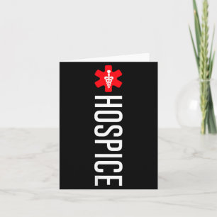 Funny Hosce Nurse Doctor Graduation Medical Card