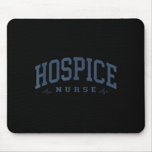 Funny Hospice Nurse Doctor Graduation Medical Mouse Mat