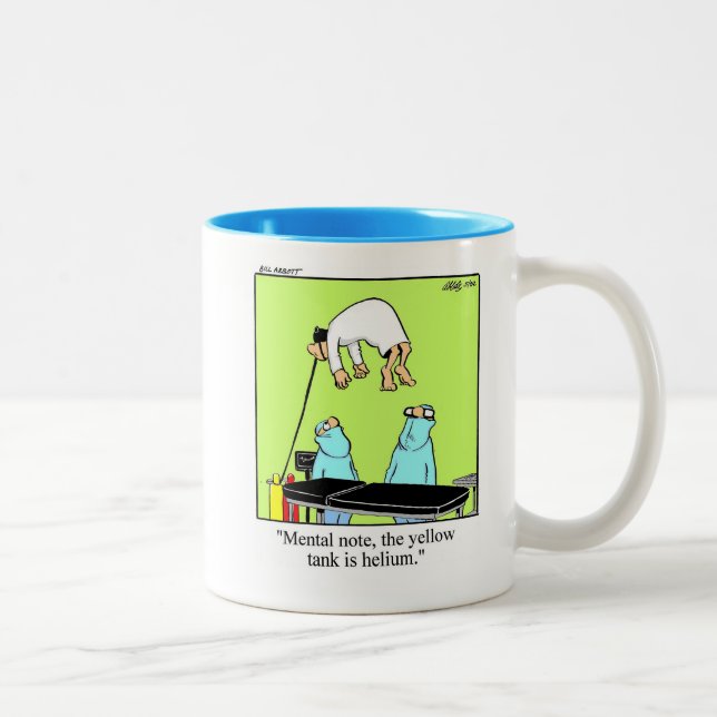 Funny Hospital Humour Coffee  Mug (Right)