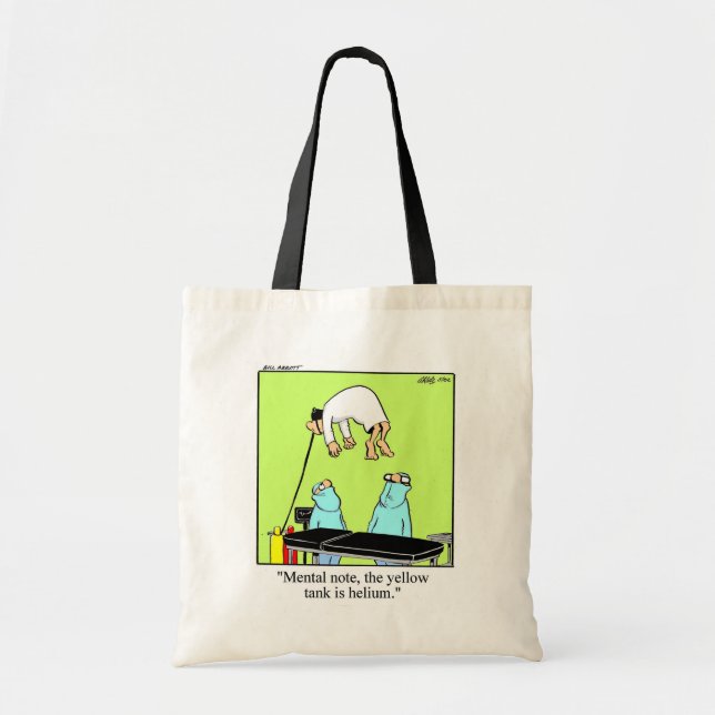 Funny Hospital Humour Tote Bag Gift (Front)