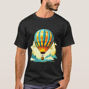 Funny Hot Air Balloon For New Adventures Lovers  T-Shirt